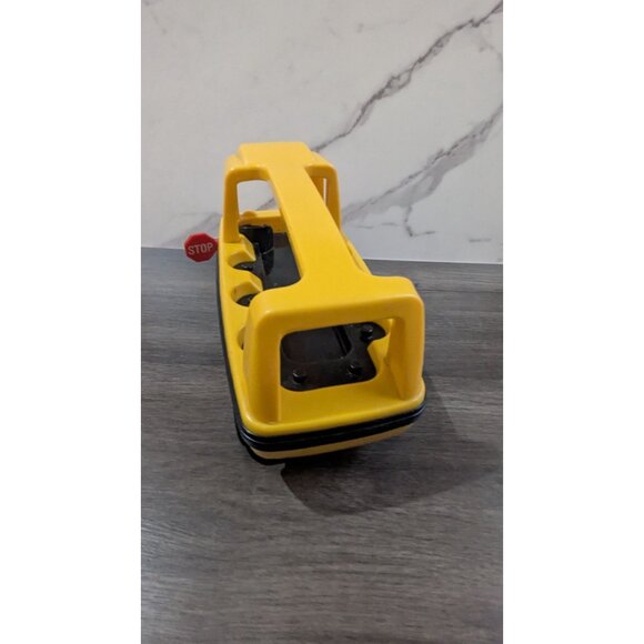 Little Tikes Yellow Plastic Toy School Bus W/ Carry Handle & Stop Sign Pre-Owned - Picture 5 of 10